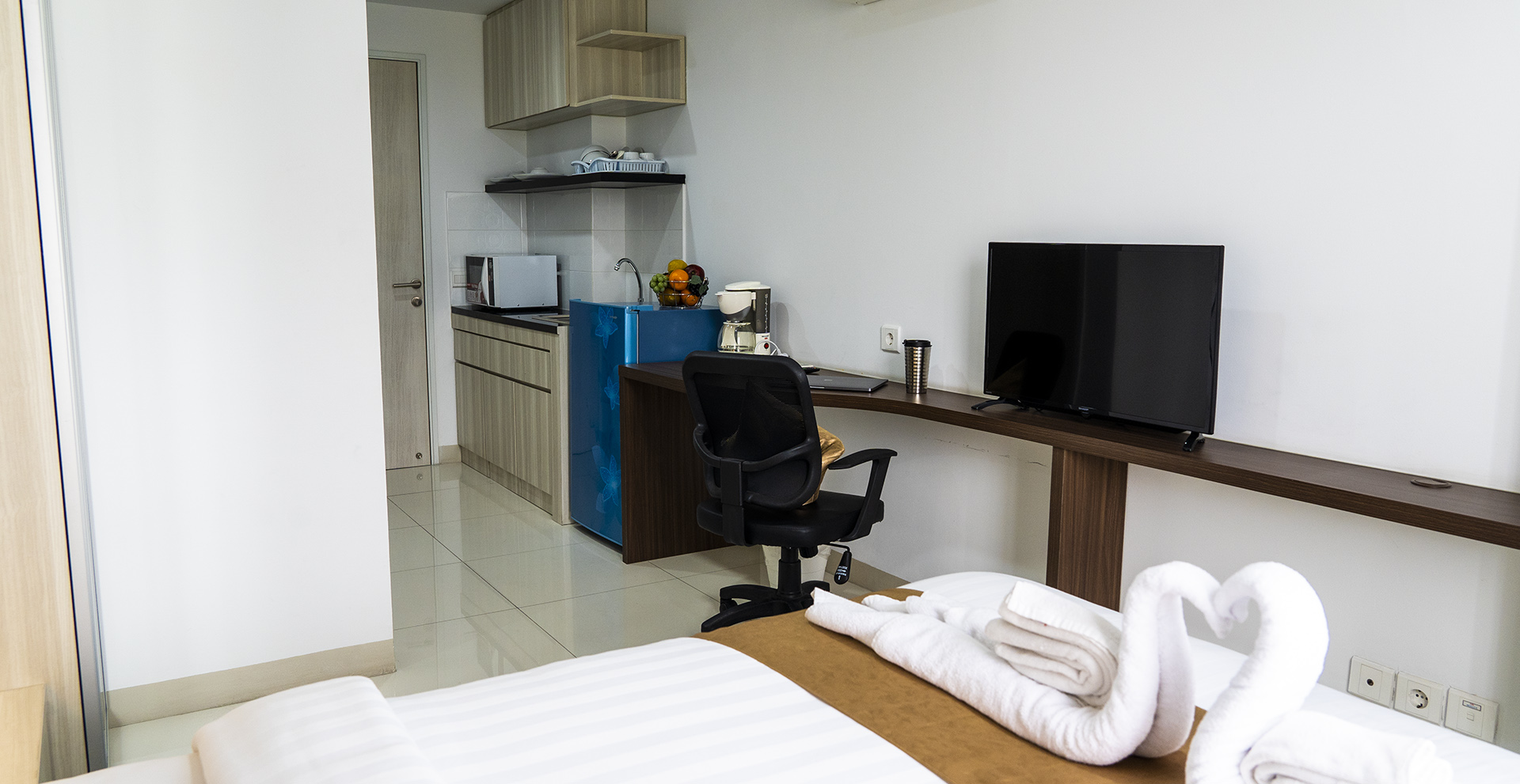 Azalea Suites Cikarang Gallery Studio デラックス（22m²）