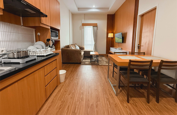 Azalea Suites Cikarang Gallery  ジャパンディスタイルの2ベッドルーム