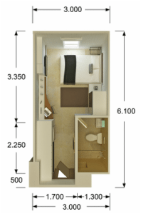 Azalea Suite Cikarang Unit Studio Deluxe（22m²）